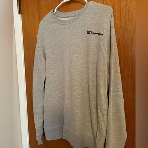 Champion Oversized Gray Crewneck